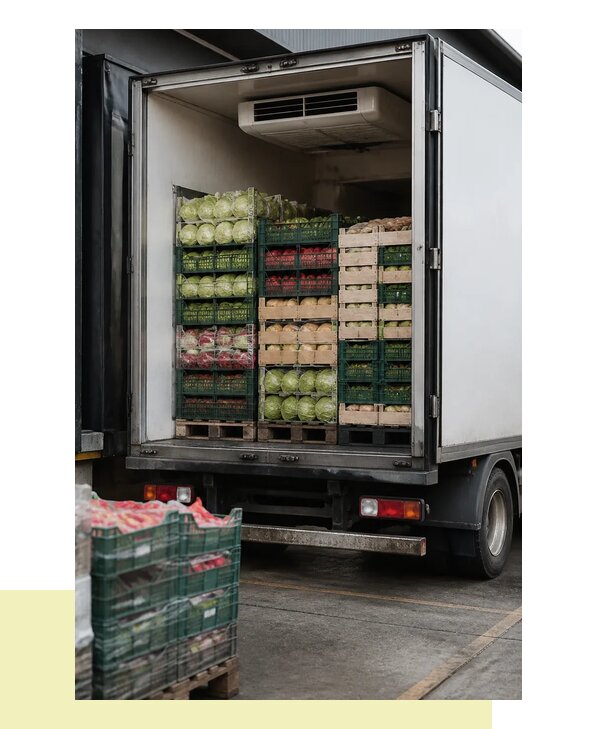 Перевозка плодоовощной продукции оптом напрямую в Лугу